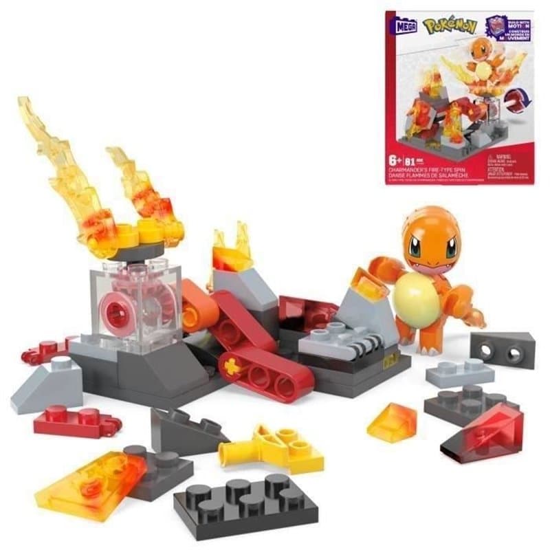 Mega Pokémon Danse Flammes de Salamèche - Image 1