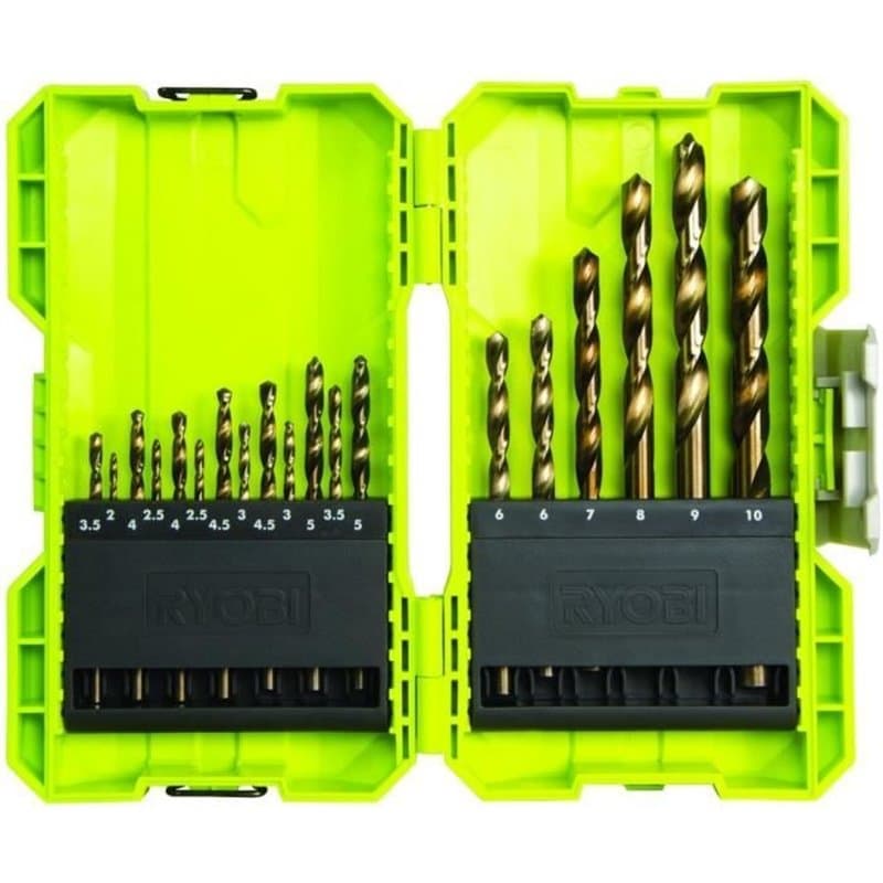 Ensemble de forets Ryobi 5132004390 19 Pièces - Image 1
