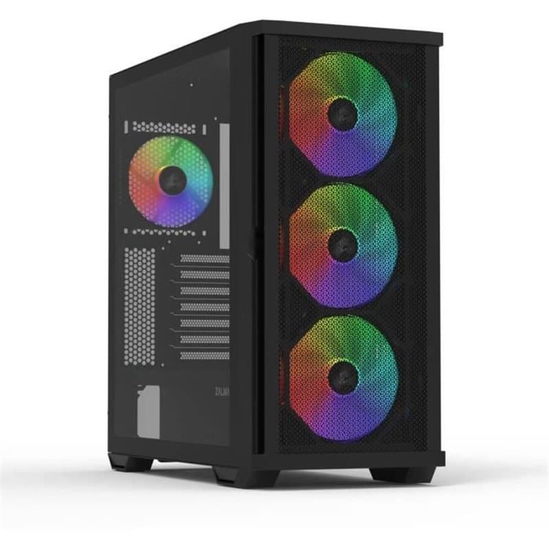 Boîtier ATX semi-tour Zalman Z10 PLUS Noir - Image 1