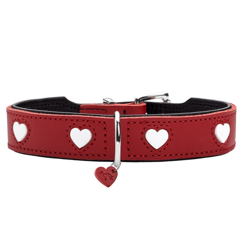 Collier pour Chien Hunter Love Rouge XS 24-28 cm - Image 1