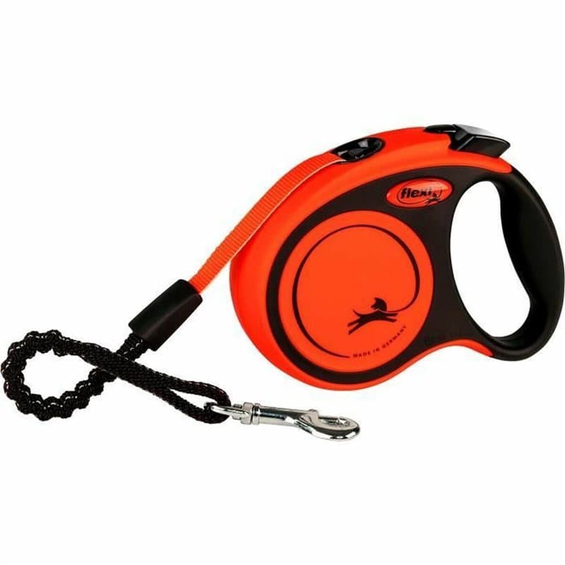 Laisse pour Chien Flexi XTREME Noir Orange 3 m - Image 1
