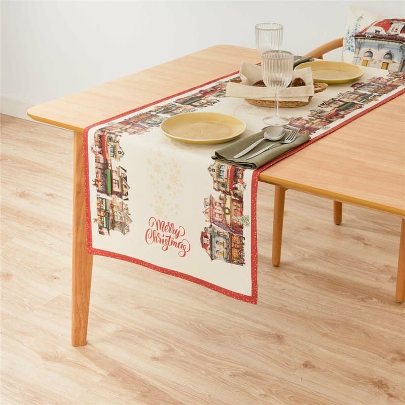 Chemin de Table Belum Christmas City Multicouleur 45 x 140 cm - Image 1