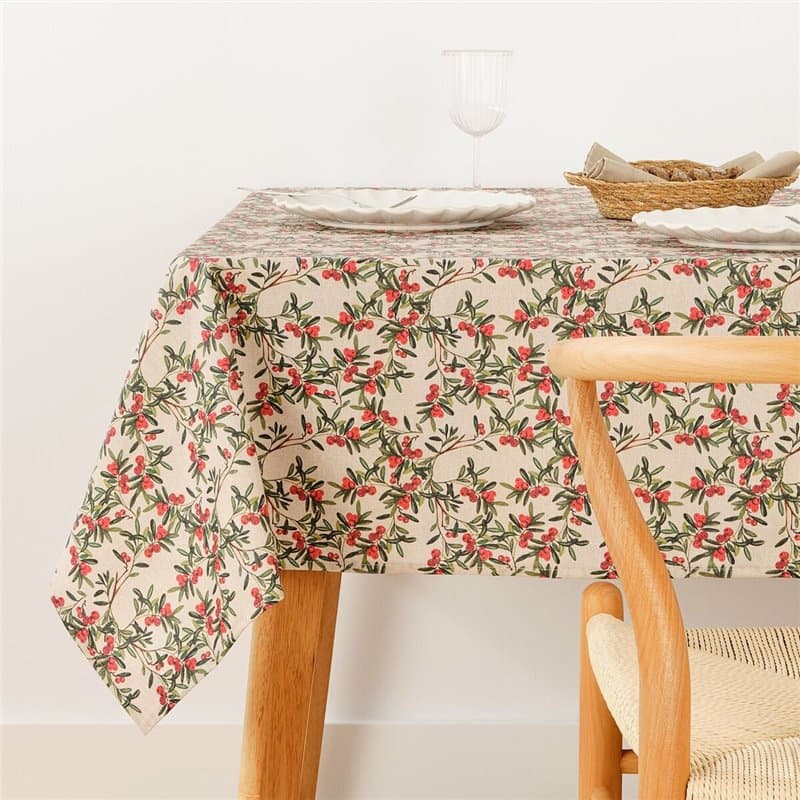Nappe enduite antitache Belum Mistletoe Multicouleur 100 x 150 cm - Image 1