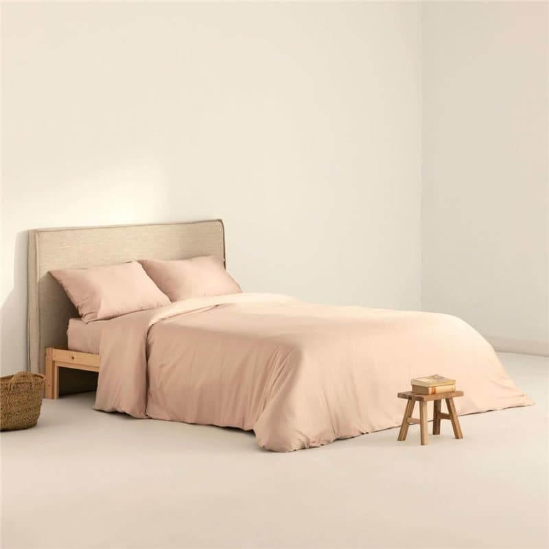 Housse de Couette SG Hogar Rose 300 Fils 140 x 200 cm - Image 1
