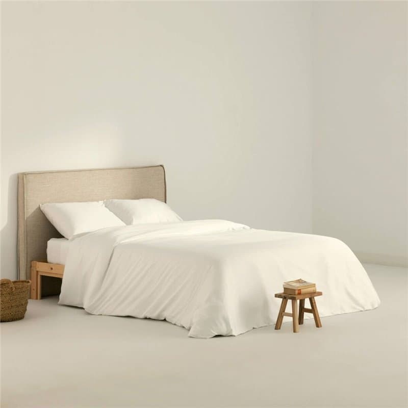 Housse de Couette SG Hogar Blanc 300 Fils 200 x 200 cm - Image 1