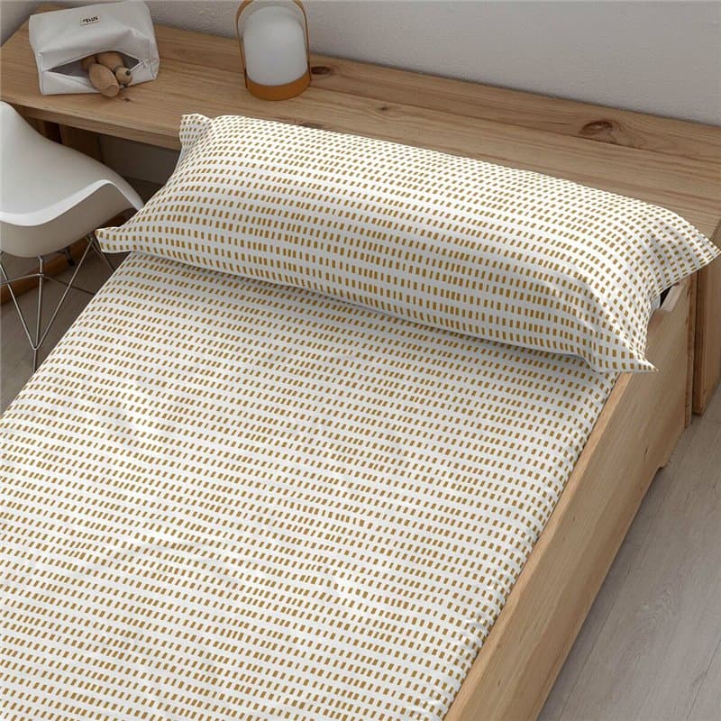 Drap housse Kids&Cotton Huali Multicouleur Lit 1 persone - Image 1