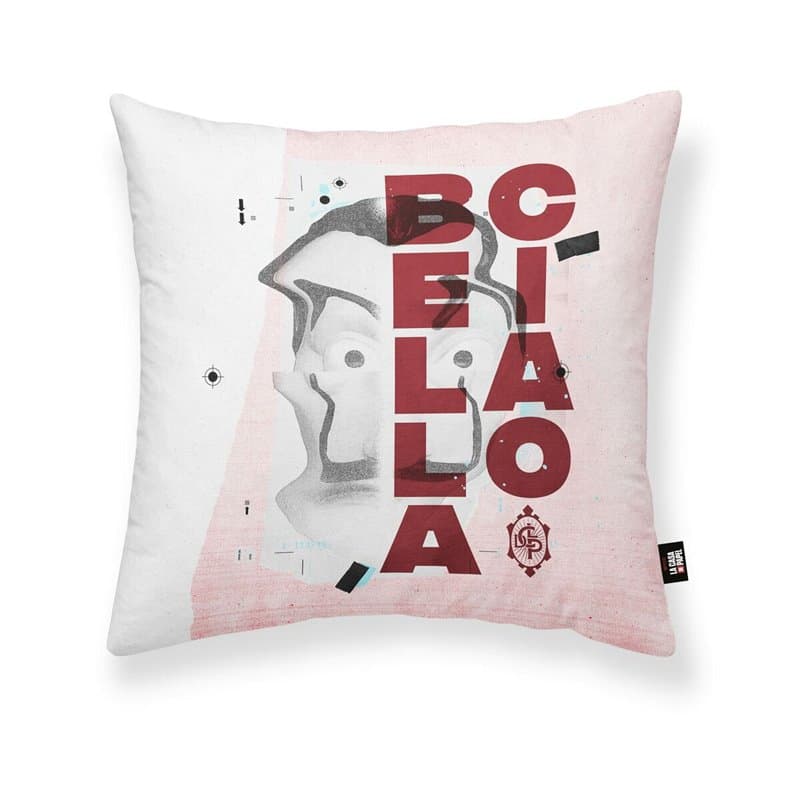 Housse de coussin La casa de papel Berlin A Multicouleur 45 x 45 cm - Image 1