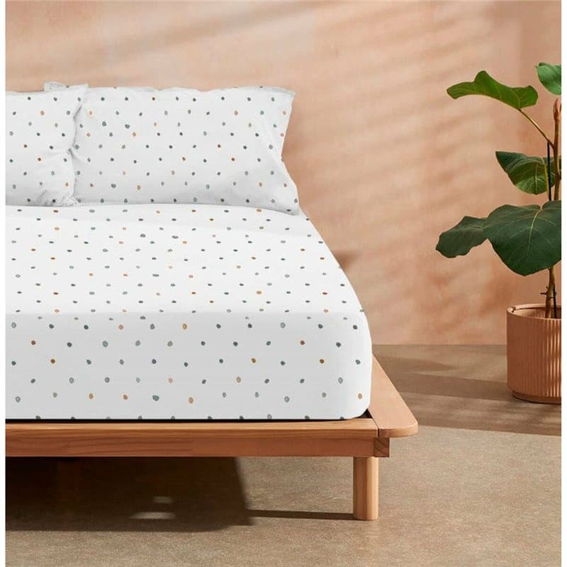 Drap housse Decolores Zuri Multicouleur Lit king size