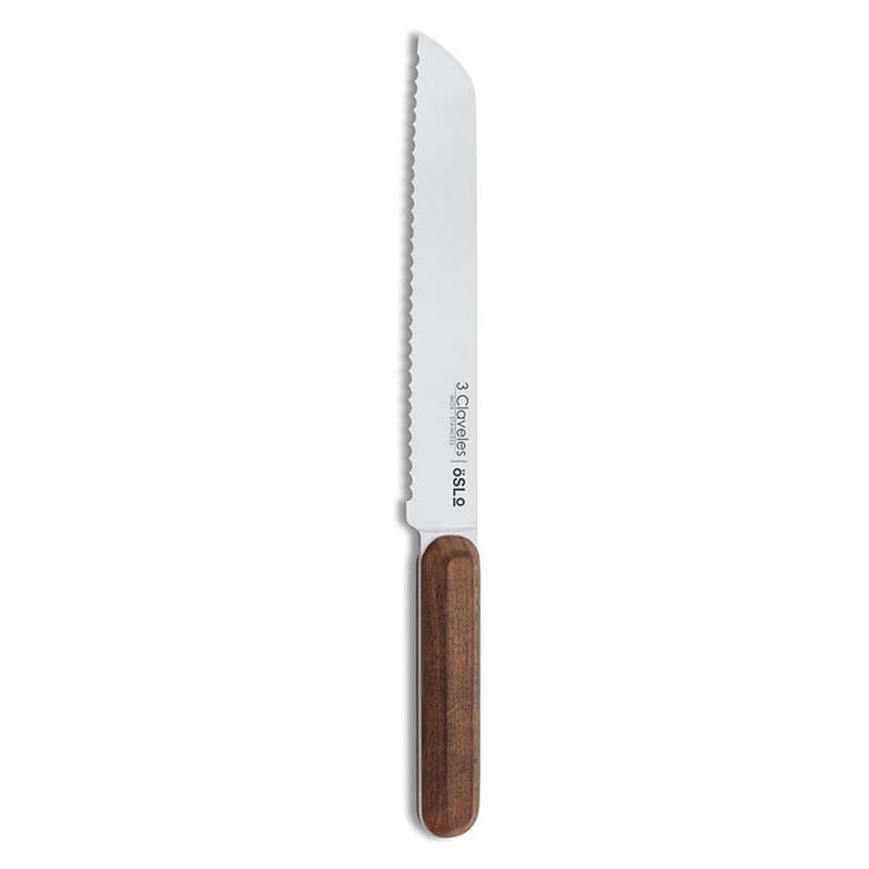 Couteau à pain 3 Claveles Oslo Acier inoxydable 20 cm - Image 1