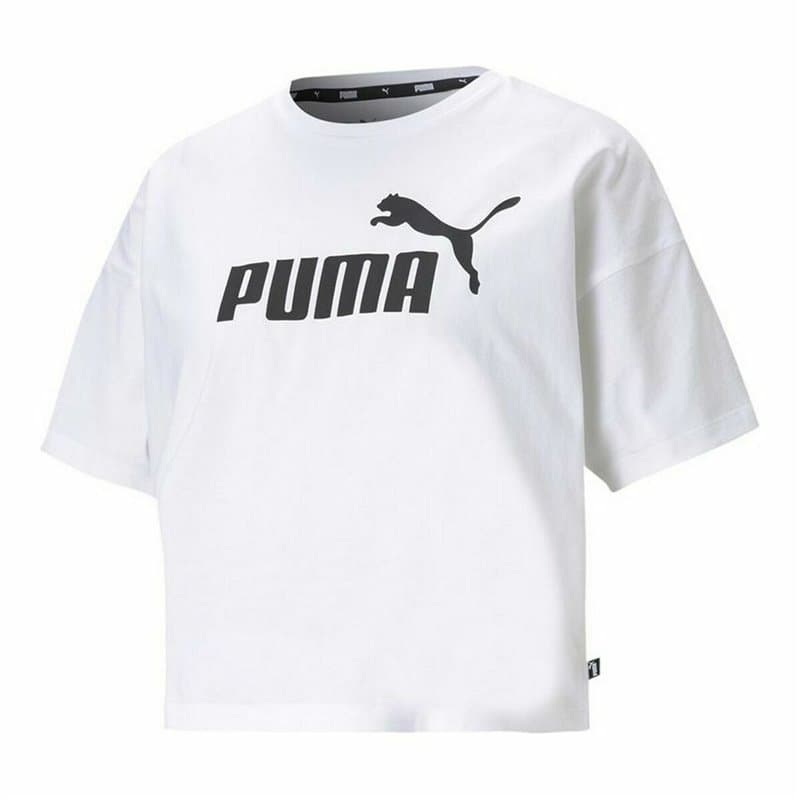 T-Shirt à manches courtes femme Puma Blanc L - Image 1
