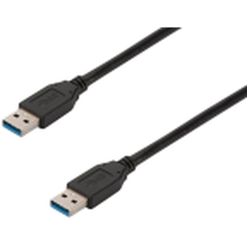 Ewent EC1021 câble USB 1 m USB 3.2 Gen 1 (3.1 Gen 1) USB A Noir - Image 1