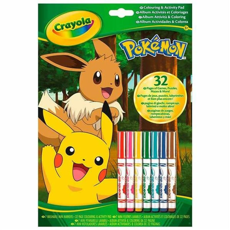 Livre d'activités pour enfants Pokémon - Image 1