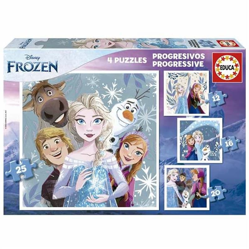 Puzzle Frozen Difficulté progressive - Image 1