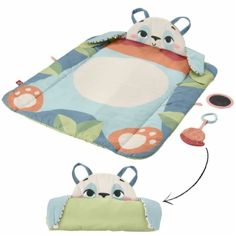 Fisher-Price Tapis déveil Panda à Rouler - Image 1