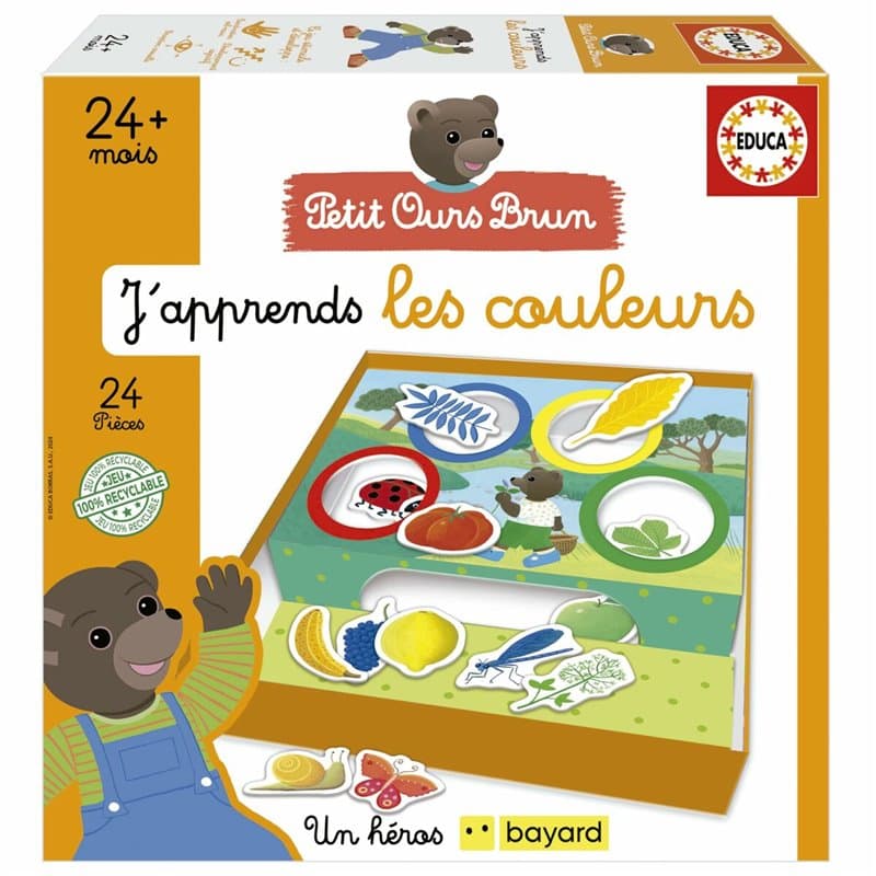 Jouet Educatif Educa J´apprends les couleurs (FR) - Image 1