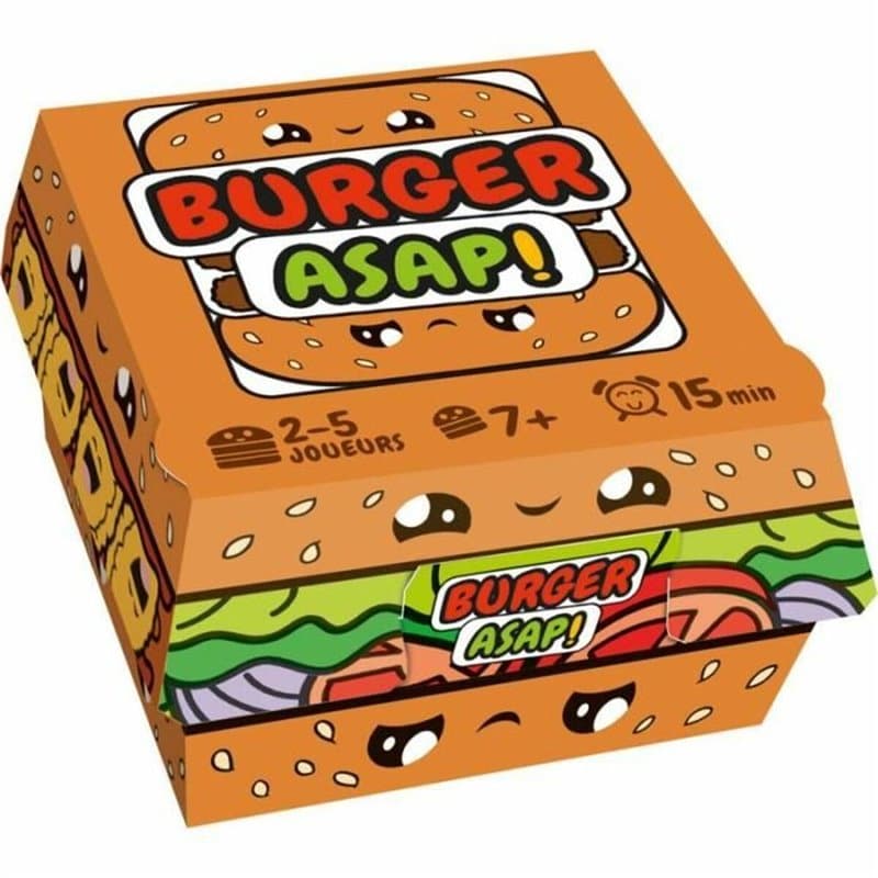 Jeu de société Asmodee Burger ASAP (FR) - Image 1