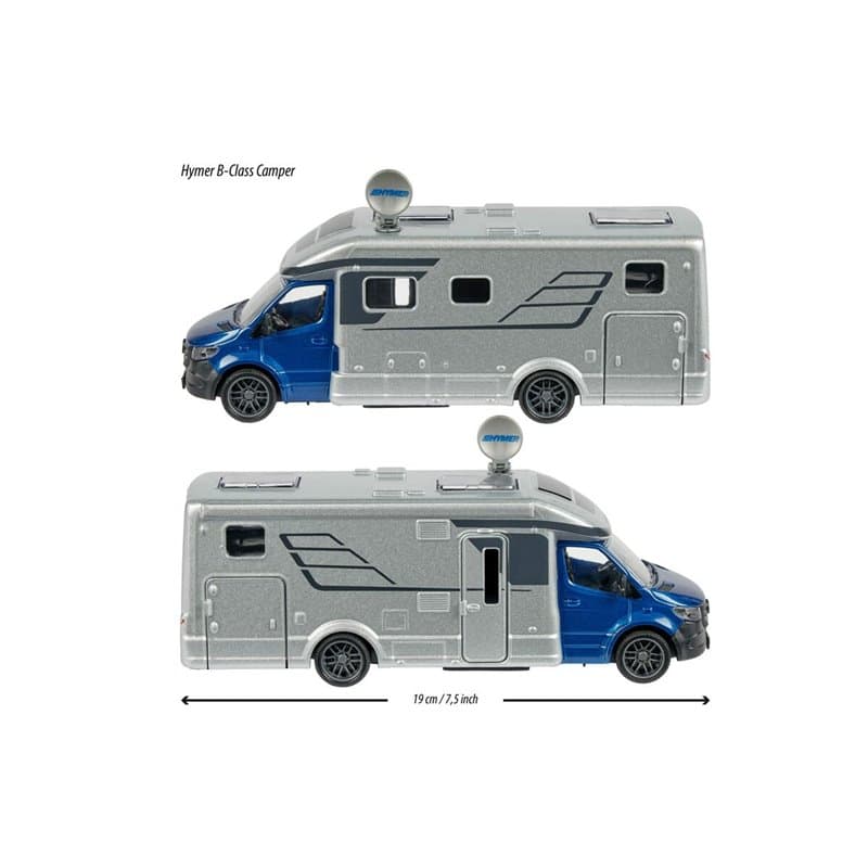 Camping car Majorette Camping Car Mercedes Gris - Image 1