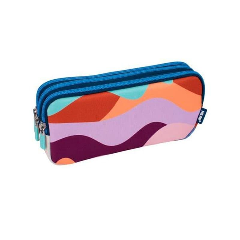 Trousse Fourre-Tout Triple Milan The Fun 20 x 11 x 6,5 cm - Image 1