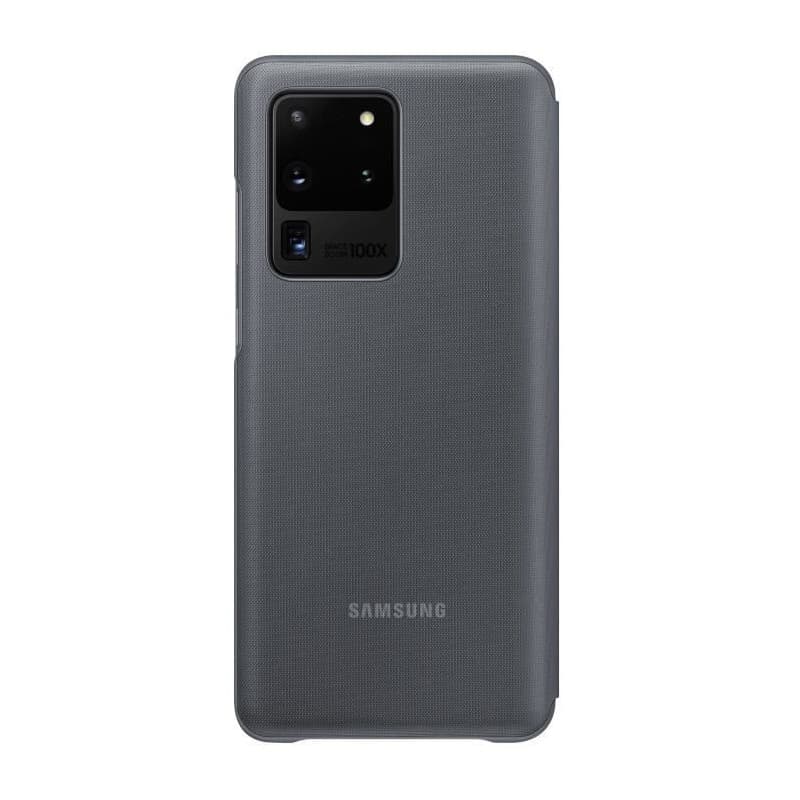 LED View cover S20 Ultra Gris - Image 1