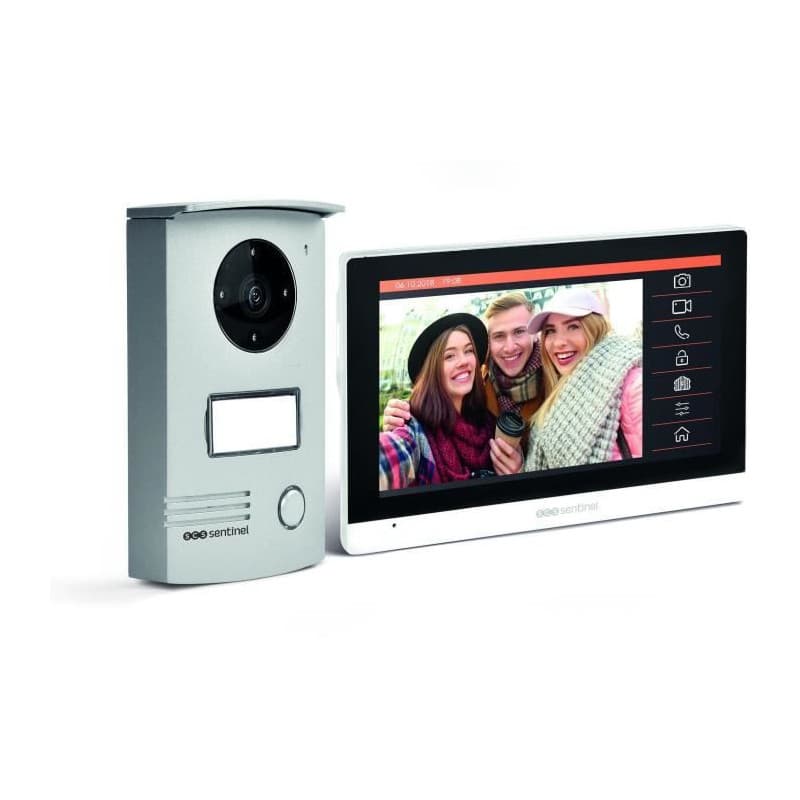 Interphone vidéo filaire Ecran tactile 7 - VisioDoor 7+ - Image 1
