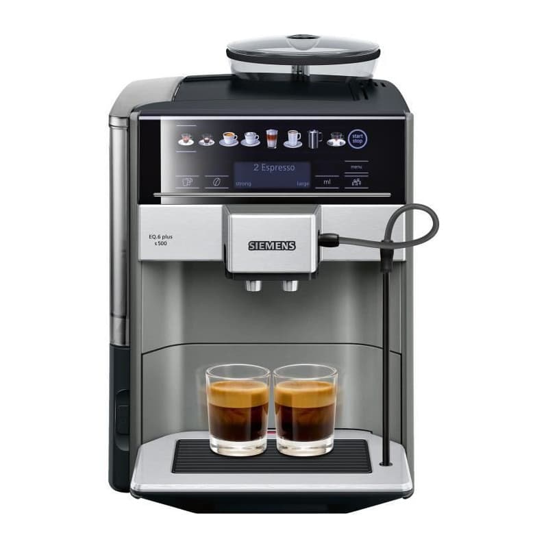Siemens EQ.6 TE655203RW machine à café Entièrement automatique Machine à expresso 1,7 L - Image 1