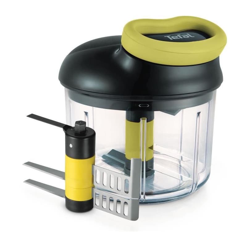 Tefal K1321324 ustensile pour râper et émincer Noir, Transparent, Jaune - Image 1