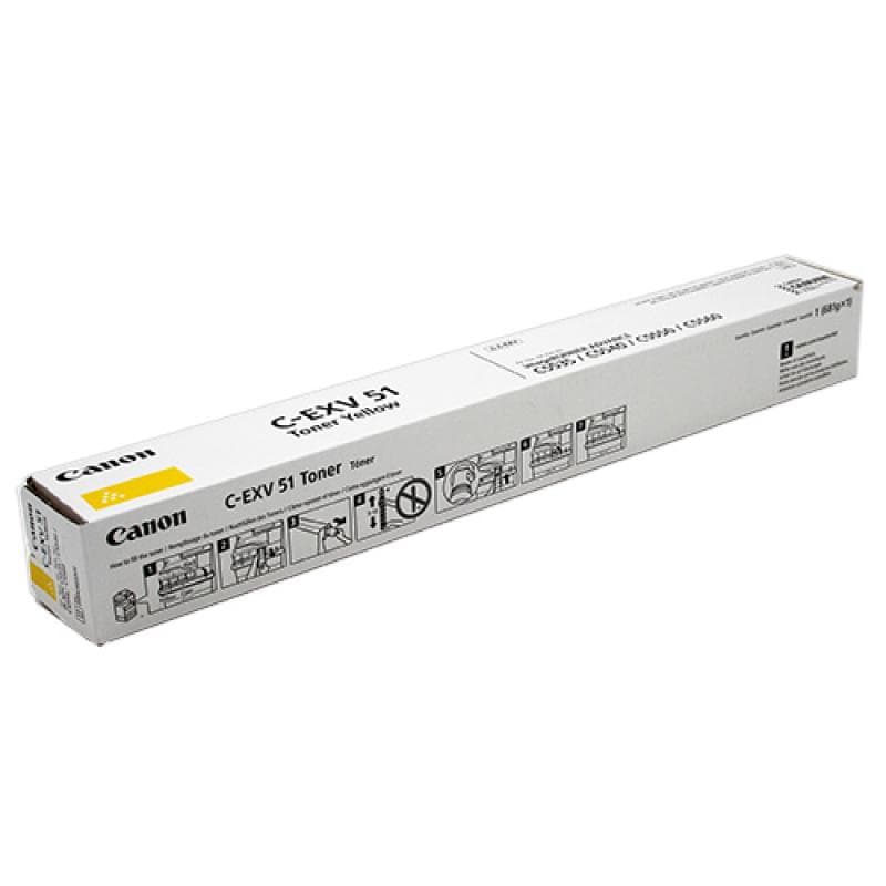 Canon 0484C002 Cartouche de toner 1 pièce(s) Original Jaune - Image 1
