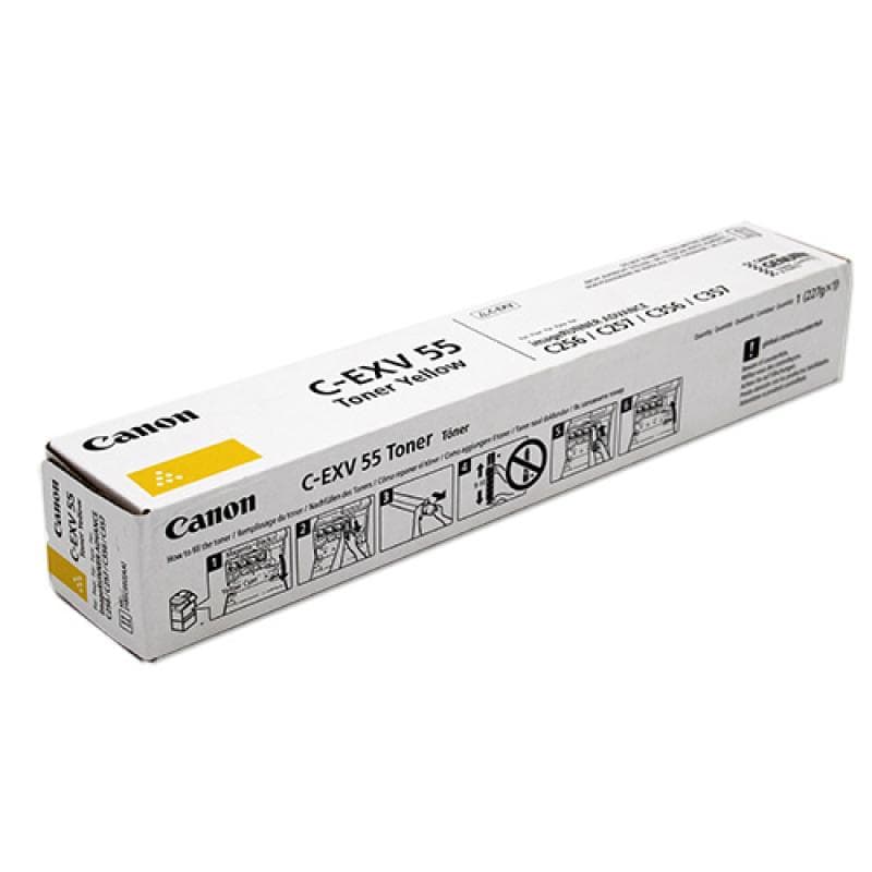 Canon C-EXV 55 Cartouche de toner 1 pièce(s) Original Jaune - Image 1