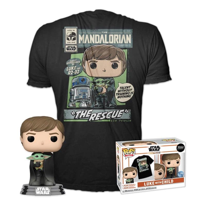 Pop &Amp, Tee - Mandalorian Luke L - Image 1