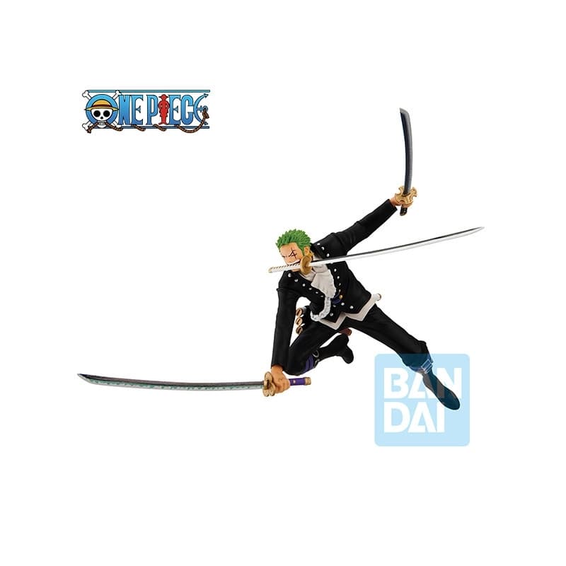 OP - RORONOA ZORO 11cmICHIBANSHO MOVIE RED - Image 1