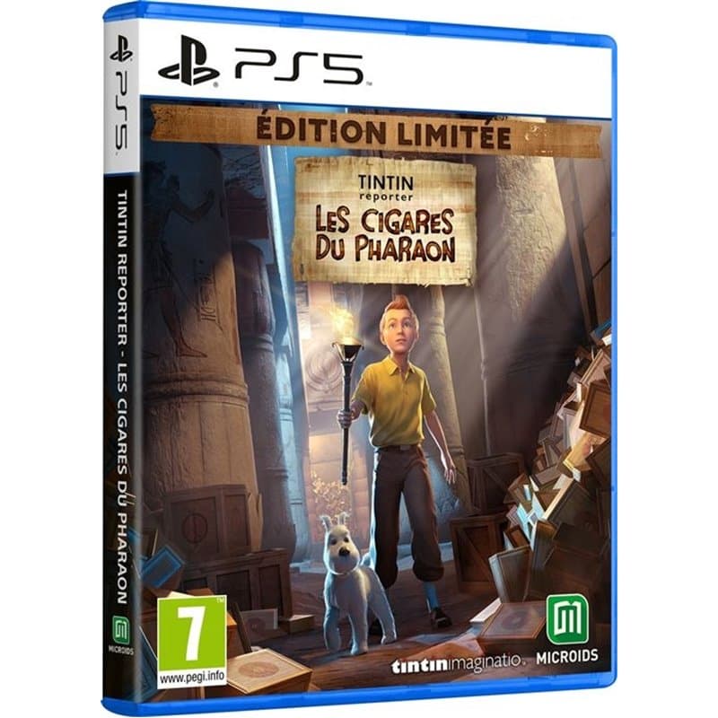 Jeu vidéo PlayStation 5 Microids Tintin Reporter: Les Cigares du Pharaon (FR) - Image 1