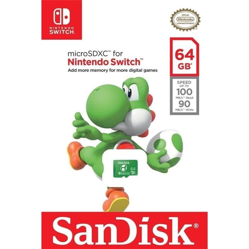 Carte Micro SD SanDisk SDSQXAO-064G-GN6ZN 64 GB - Image 1