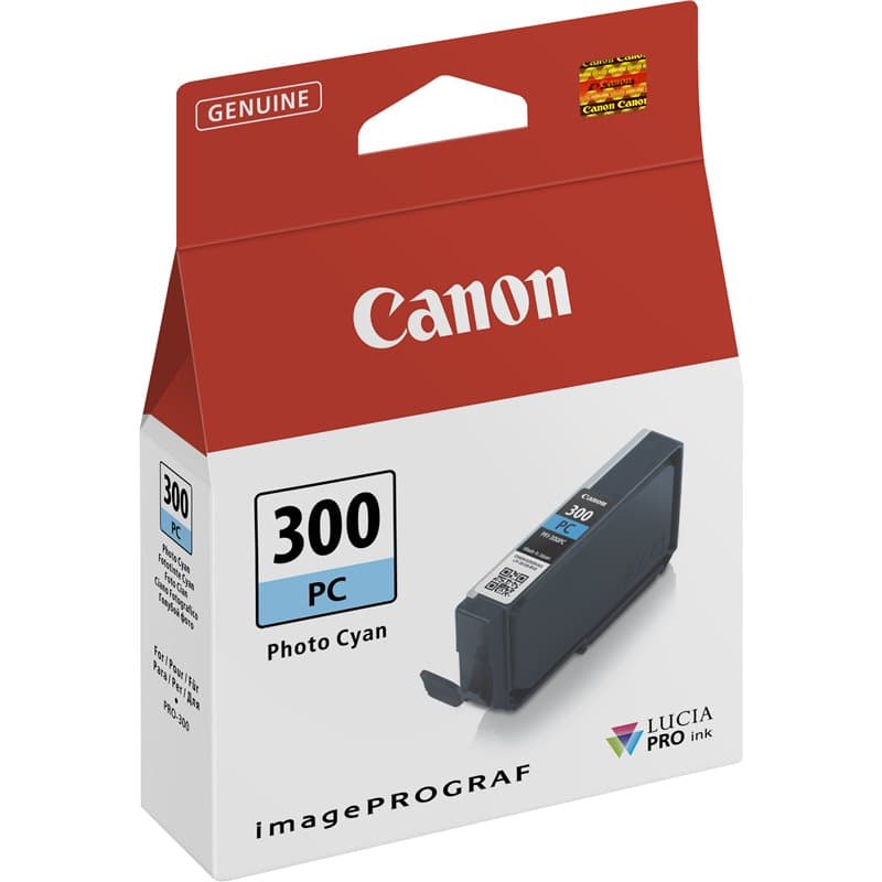 Canon Cartouche d'encre photo cyan PFI-300PC - Image 1