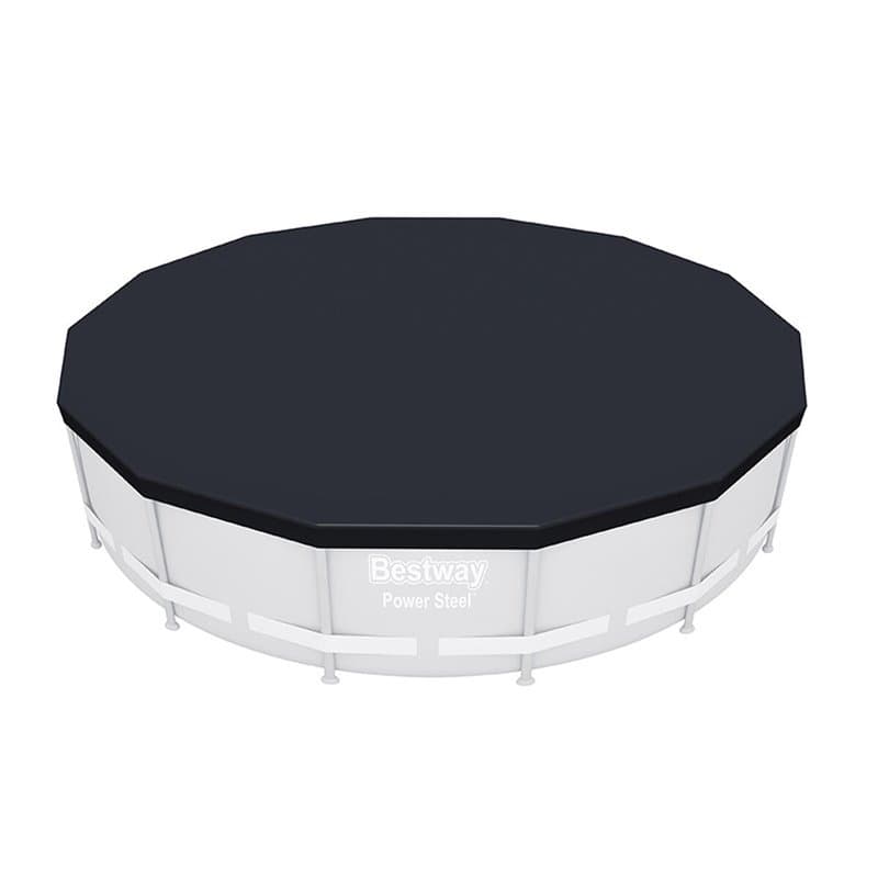 Bestway Bâche ronde pour piscine hors sol de 4,27 m - Image 1
