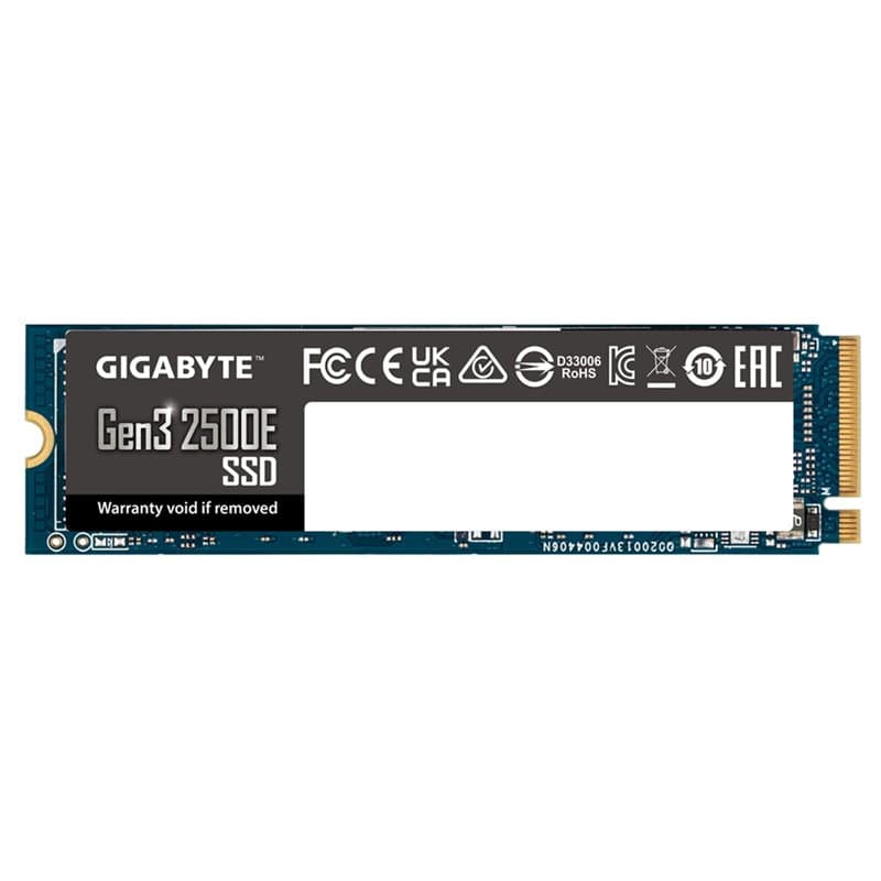 Gigabyte Gen3 2500E SSD 2TB M.2 2 To PCI Express 3.0 NVMe 3D NAND - Image 1