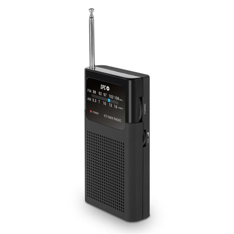 Radio Transistor SPC SPC Icy Max AM/FM 0,3W NEGRO - Image 1