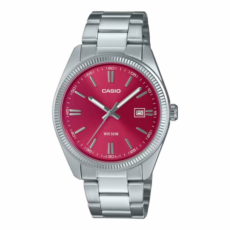 Montre Homme Casio Argenté - Image 1