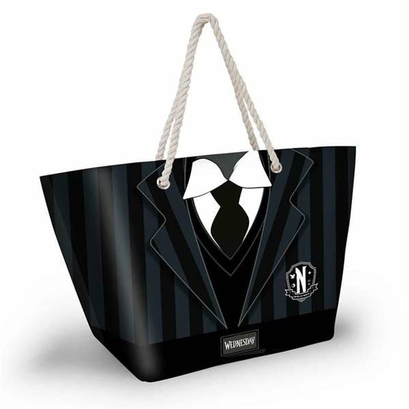 Sac de plage Karactermania Wednesday 37 x 52 x 17 cm - Image 1