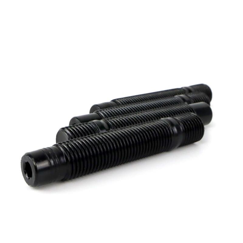 Boulons goujon OMP Noir 4 uds 100 mm M14 x 1,25 - Image 1