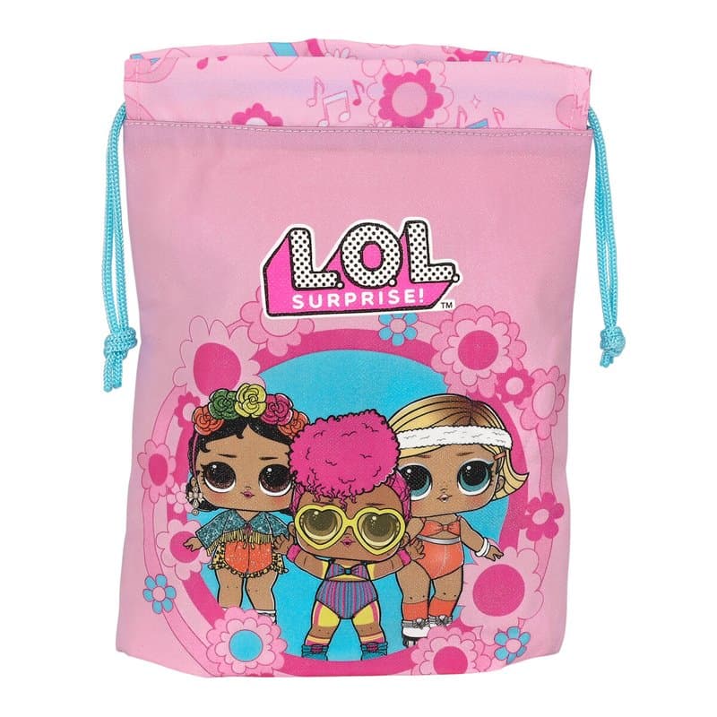 Sac pour snack LOL Surprise! Glow girl Rose - Image 1