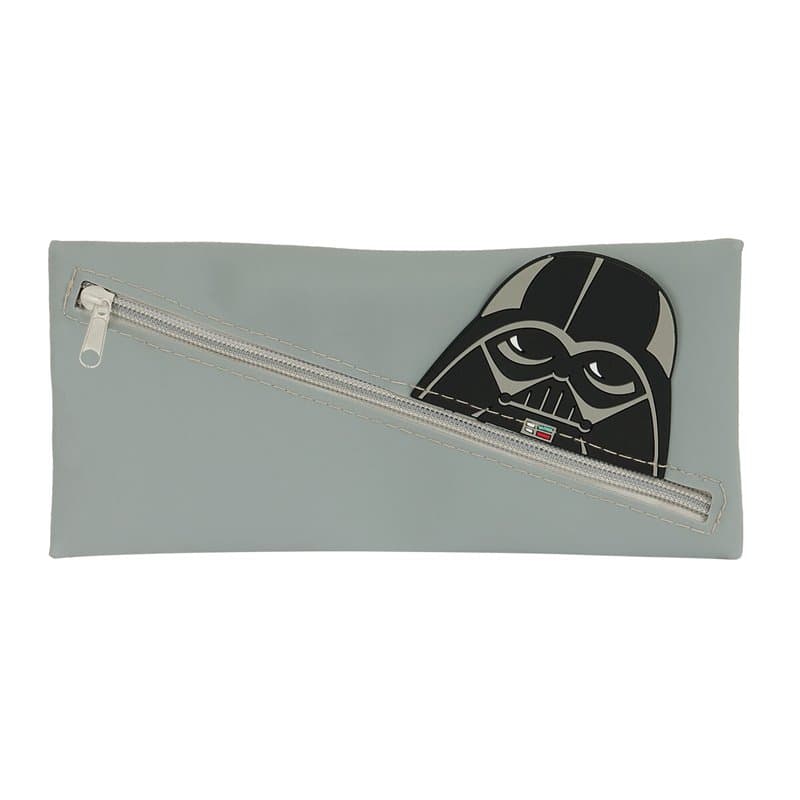 Fourre-Tout Disney Faces Gris 22 x 11 x 1 cm Silicone - Image 1