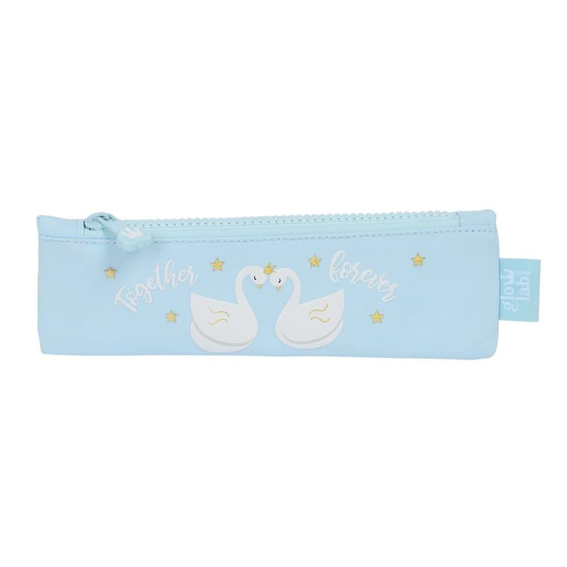 Trousse d'écolier Glow Lab Cisnes Bleu 20 x 6 x 1 cm - Image 1