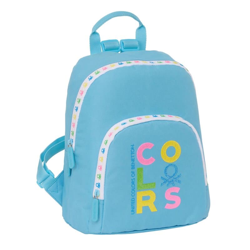 Sac à dos Benetton Spring Mini Celeste 25 x 30 x 13 cm - Image 1