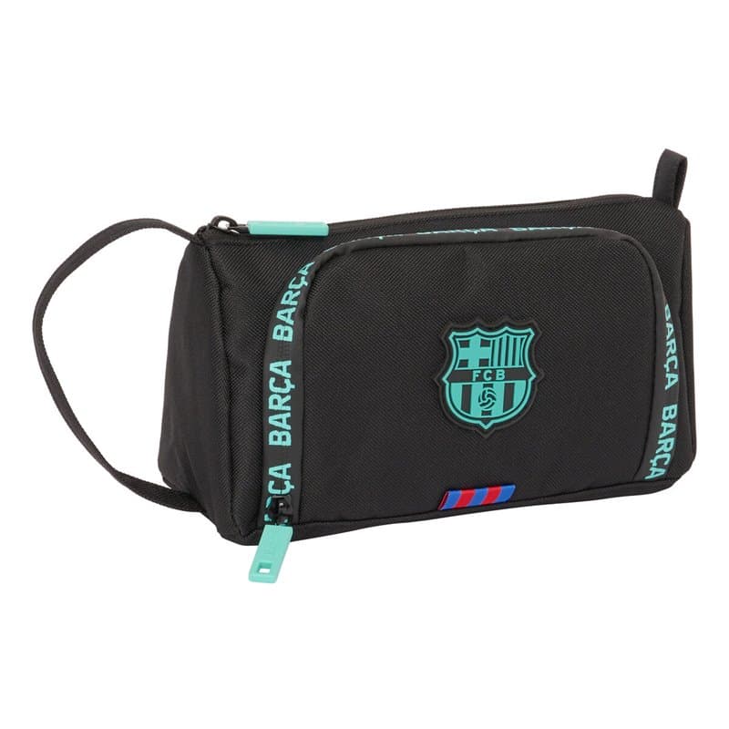 Trousse d'écolier F.C. Barcelona Noir 20 x 11 x 8.5 cm - Image 1