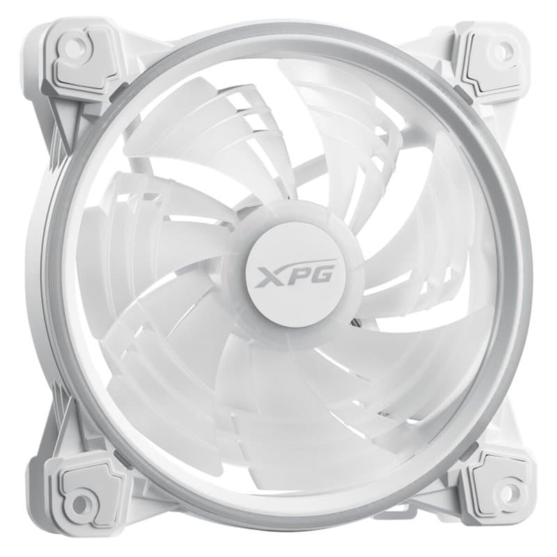 XPG HURRICANE 120 ARGB PWM Carte-mère Ventilateur 12 cm Blanc 1 pièce(s) - Image 1