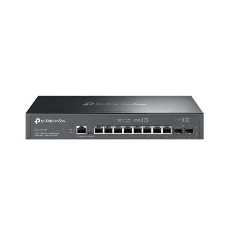 Tp-Link Omada SG3210X-M2 commutateur réseau Géré L2+ 2.5G Ethernet (100/1000/2500) 1U Noir - Image 1