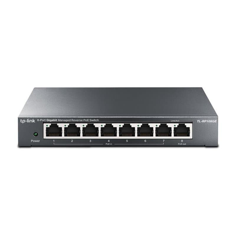 Tp-Link Switch PoE inversé administrable Gigabit à 8 ports - Image 1
