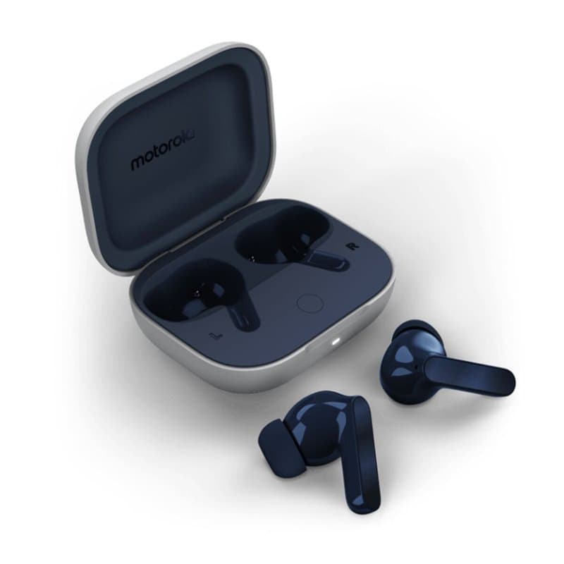 Motorola Moto Buds Écouteurs Sans fil Ecouteurs Appels/Musique/Sport/Au quotidien Bluetooth Bleu - Image 1