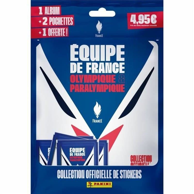 Autocollants Panini Olympique France - Image 1