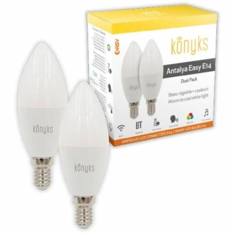 Ampoule LED Bougie Konyks e14 Blanc - Image 1